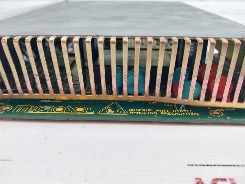 Microsol Cpr-041 Xcell Processor 10/100 Mbps Ethernet E256385