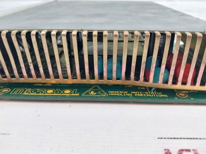Microsol Cpr-041 Xcell Processor 10/100 Mbps Ethernet E256385