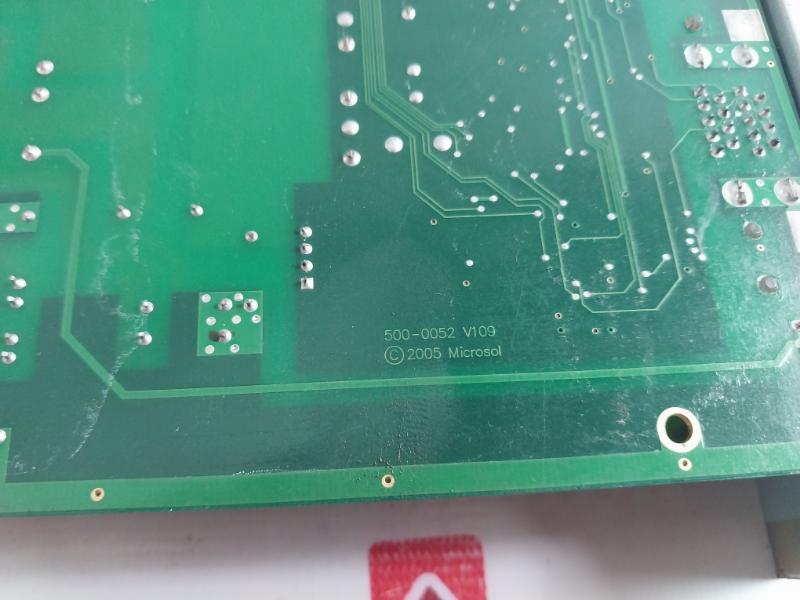 Microsol Cpr-041 Xcell Processor Module I/o Diagnostics