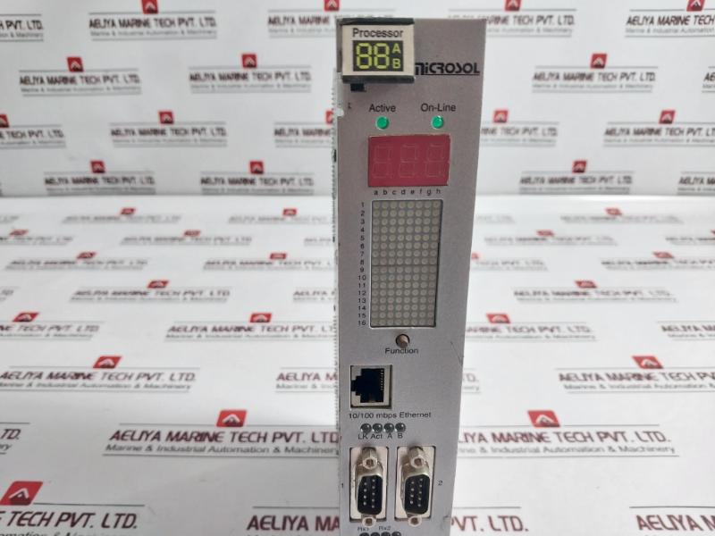 Microsol Cpr-041 Xcell Processor Module I/o Diagnostics