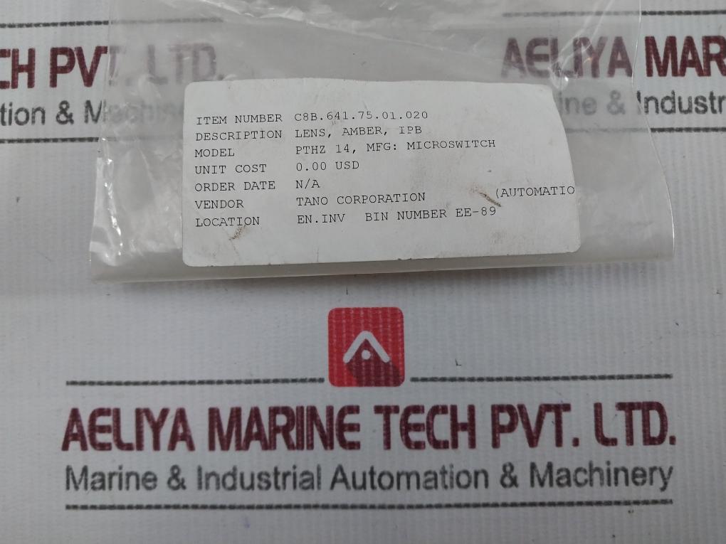 Microswitch Pthz14 Ipb Amber Lens