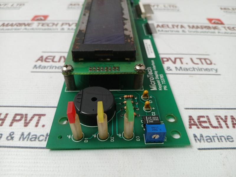 Microtech 0733785-01-0 Keypad Display Interface Assembly 279664