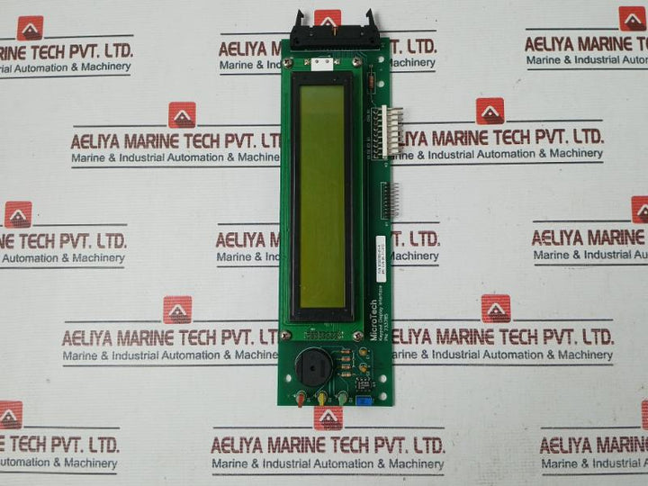 Microtech 0733785-01-0 Keypad Display Interface Assembly 323738
