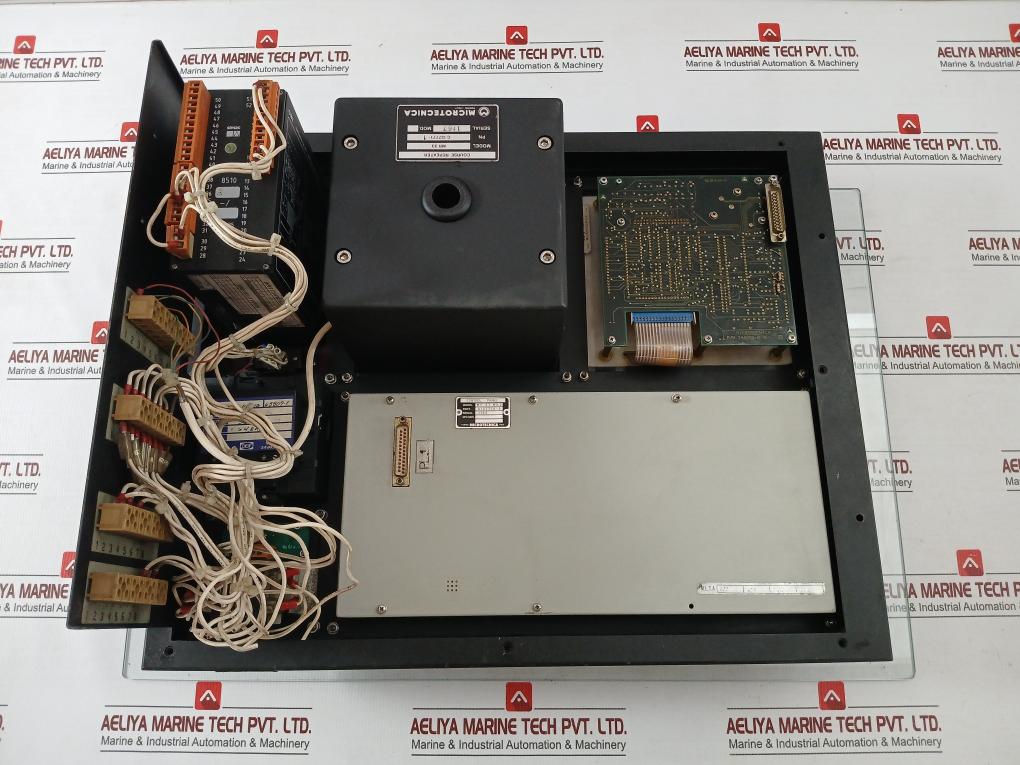 Microtecnica Gyrocompass Control Panel Mp 50-1 Input 5-0-5V Rev A Mp 37 Mk 2