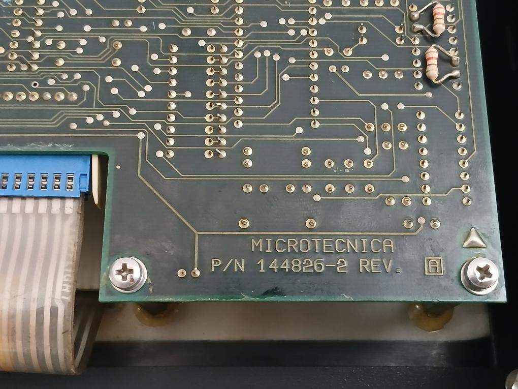 Microtecnica Gyrocompass Control Panel Mp 50-1 Input 5-0-5V Rev A Mp 37 Mk 2