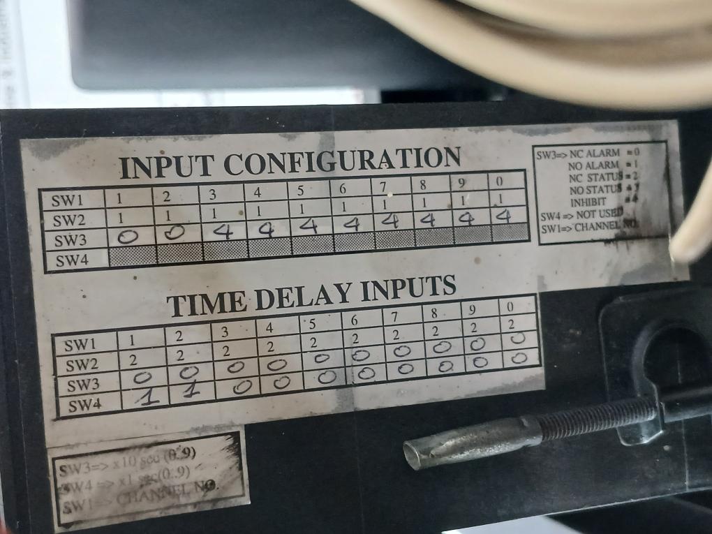 Microtecnica Gyrocompass Control Panel Mp 50-1 Input 5-0-5V Rev A Mp 37 Mk 2