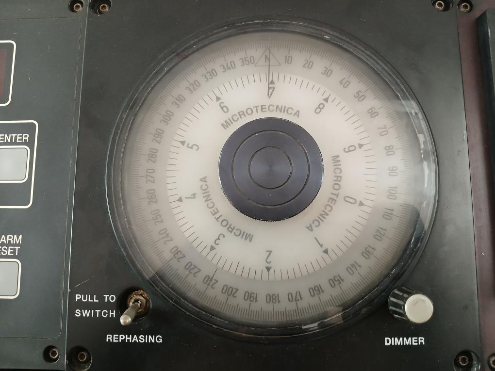 Microtecnica Gyrocompass Control Panel Mp 50-1 Input 5-0-5V Rev A Mp 37 Mk 2
