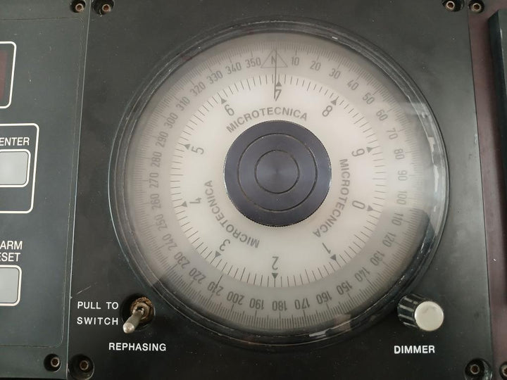 Microtecnica Gyrocompass Control Panel Mp 50-1 Input 5-0-5V Rev A Mp 37 Mk 2