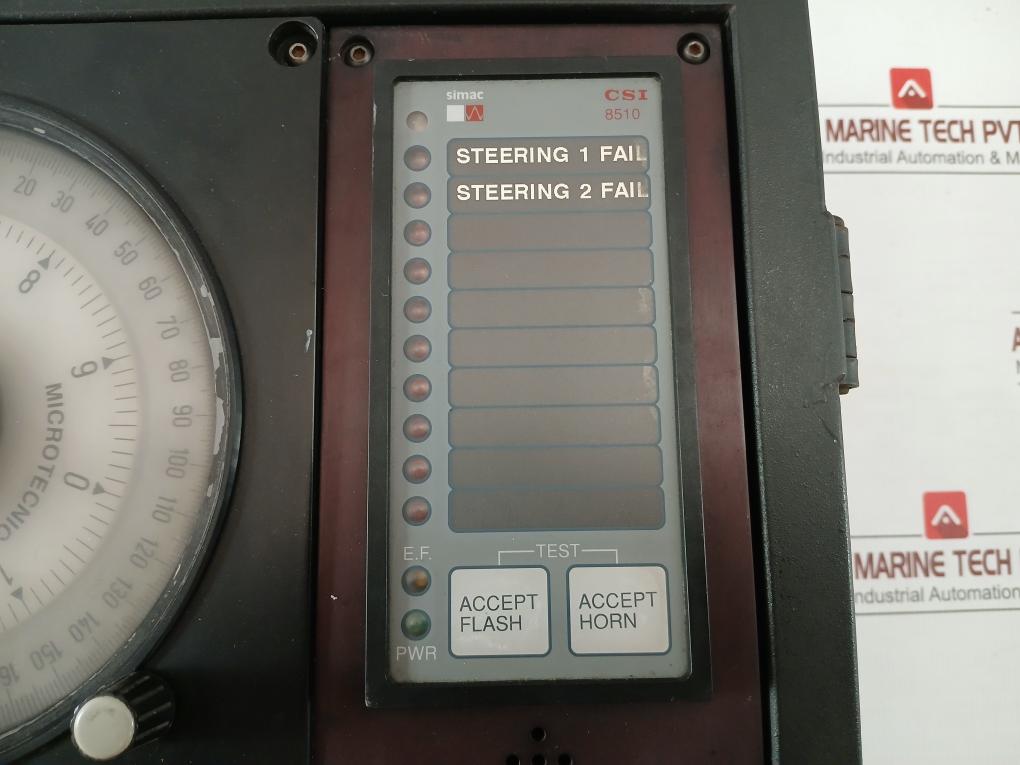 Microtecnica Gyrocompass Control Panel Mp 50-1 Input 5-0-5V Rev A Mp 37 Mk 2