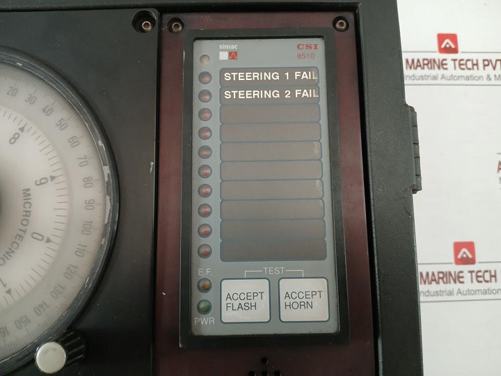 Microtecnica Gyrocompass Control Panel Mp 50-1 Input 5-0-5V Rev A Mp 37 Mk 2