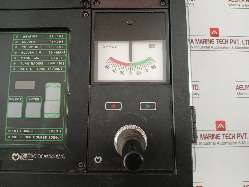 Microtecnica Gyrocompass Control Panel Mp 50-1 Input 5-0-5V Rev A Mp 37 Mk 2