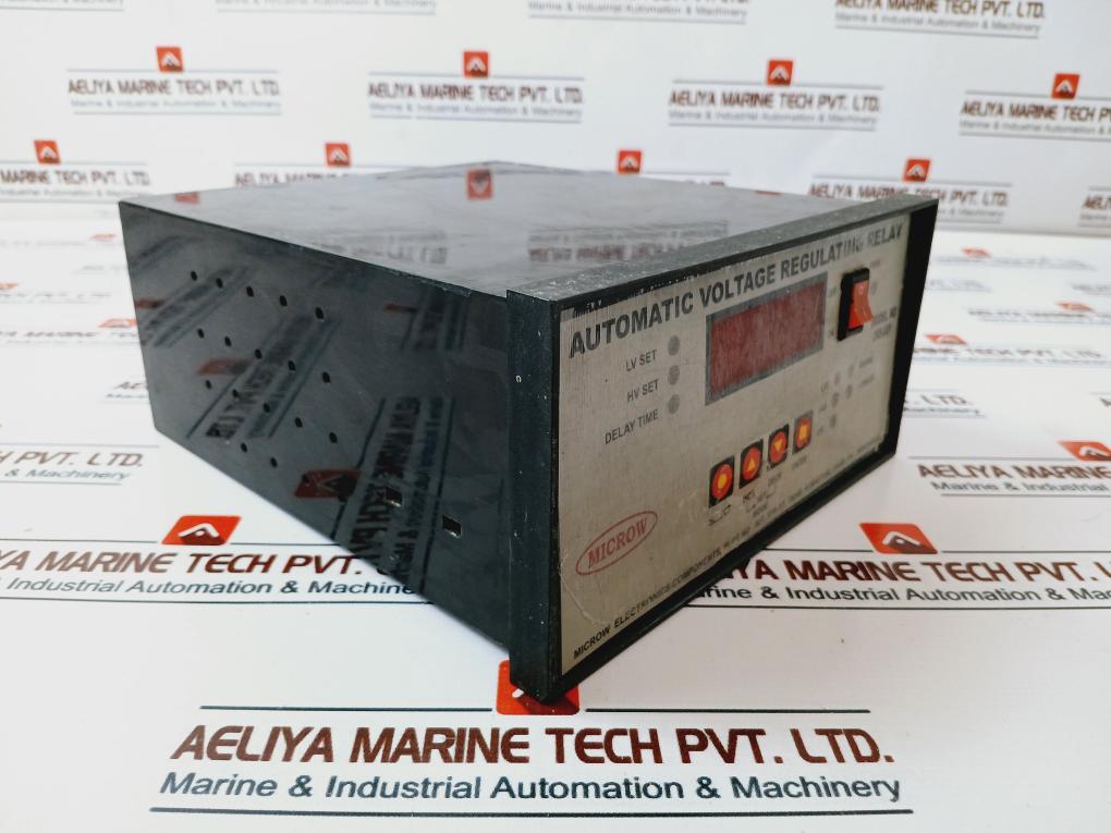 Microw Electronics Jvs-801 Automatic Voltage Regulating Relay 110Vac