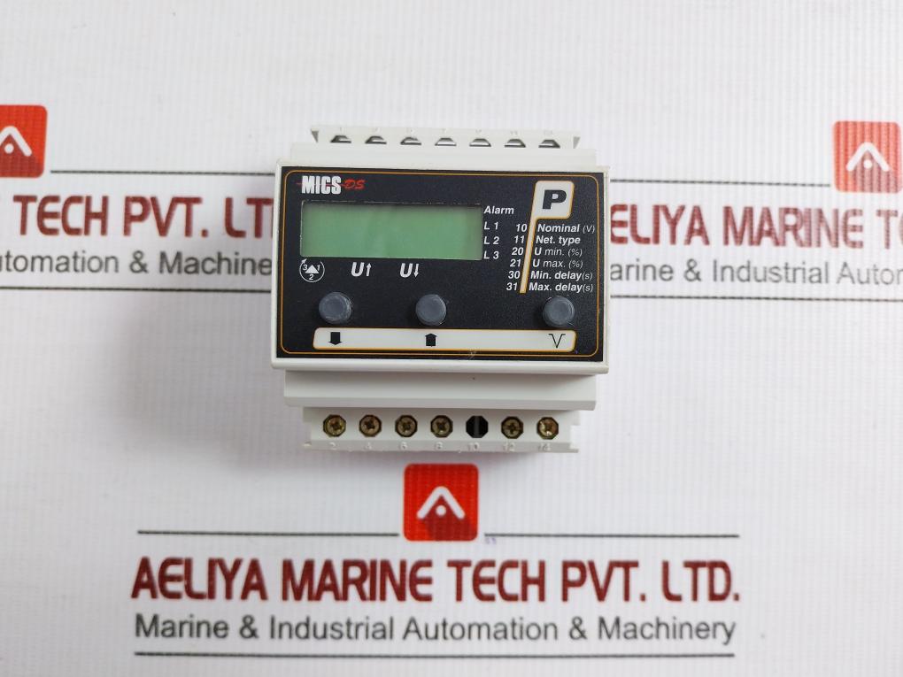 Mics-ds Voltage Monitoring Relay Module 500Vac Socomec