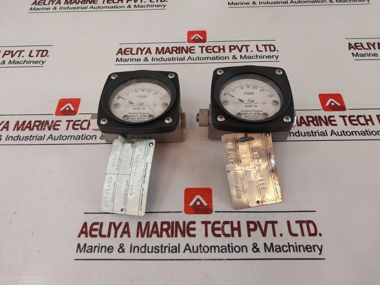 Mid-west Instrument 120Sa-10-oo Pressure Gauge 6000 Psi/40 Mpa