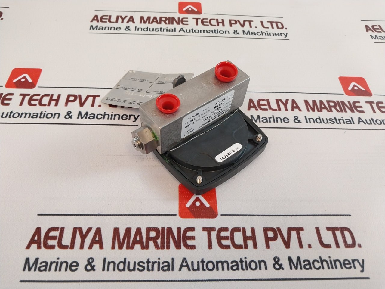 Mid-west Instrument 120Sa-10-oo Differential Pressure Gauge 6000 Psi/40 Mpa