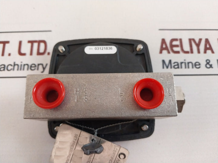 Mid-west Instrument 120Sa-10-oo Differential Pressure Gauge 6000 Psi/40 Mpa