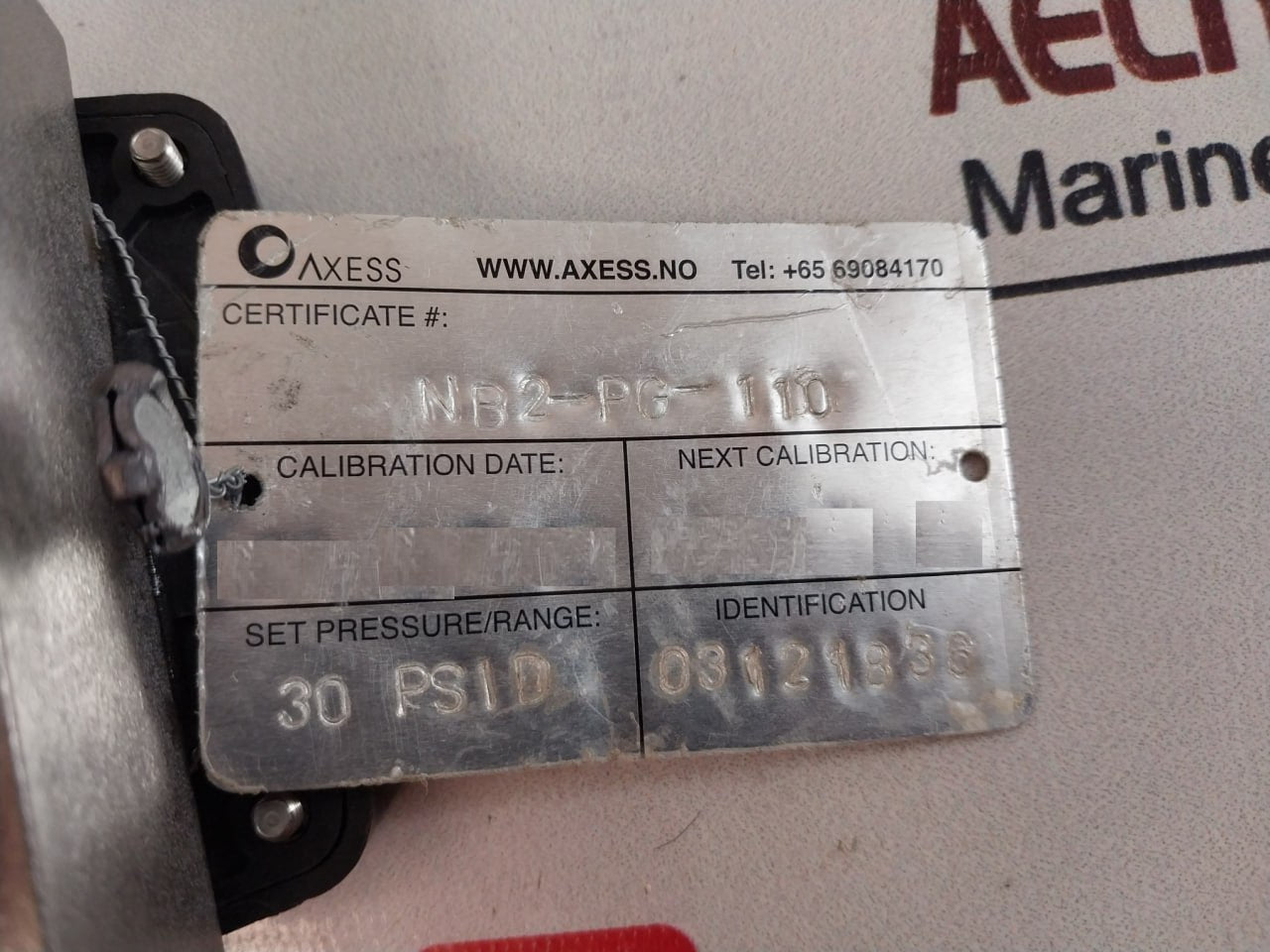 Mid-west Instrument 120Sa-10-oo Differential Pressure Gauge 6000 Psi/40 Mpa