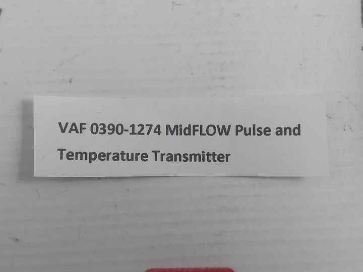 Midflow Pulse & Temperature Transmitter 2.5M Vaf 0390-1274