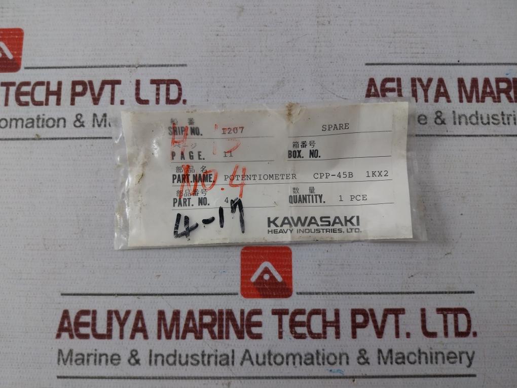 Midori Precisions Cpp-45B Green Pot Potentiometer Angle Sensor 73724873-04