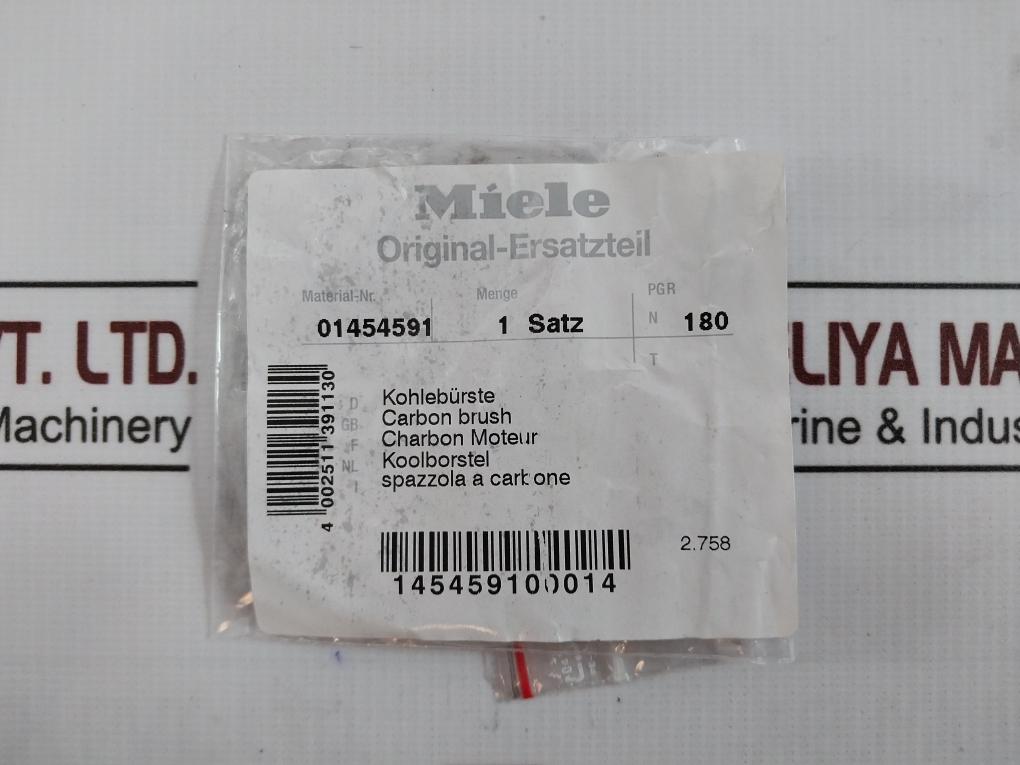 Miele 6597490 5007 Carbon Brush Set 01454591, 1554230