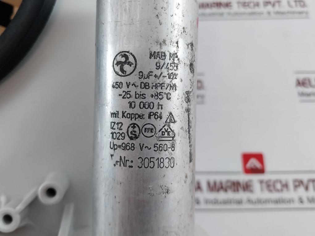 Miele Mex 00-62/2 Centrifugal Blower Motor Assembly 1851971 220V 60Hz Ip64