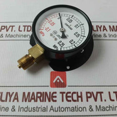 Migishita Jq0507048 Compound Pressure Gauge -0.1 To +0.25 Mpa