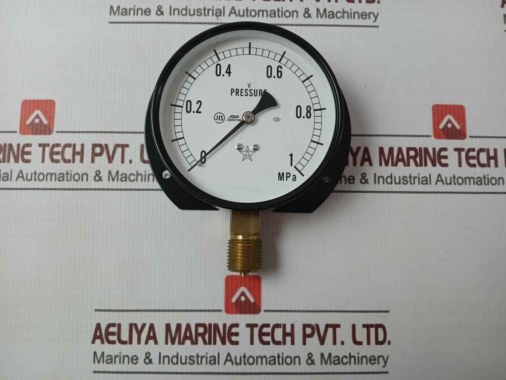 Migishita Jq0507048 Pressure Gauge 0 To 1 Mpa 7317541