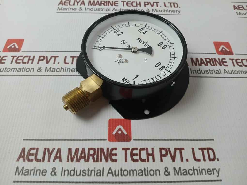 Migishita Jq0507048 Pressure Gauge 0 To 1 Mpa 7317541