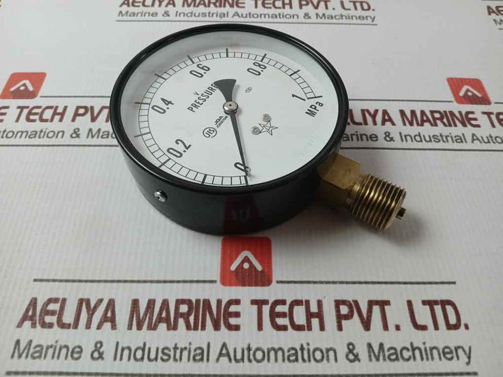 Migishita Jq0507048 Pressure Gauge 0–1 Mpa Avt1/2