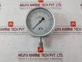 Migishita Sus-316 Pressure Gauge Bu3/8X100X10Kxbar 691-200.004 0199422