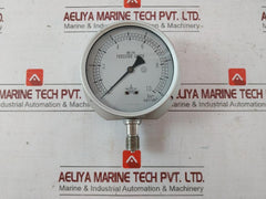 Migishita Sus-316 Pressure Gauge Bu3/8X100X10Kxbar 691-200.004 0199422