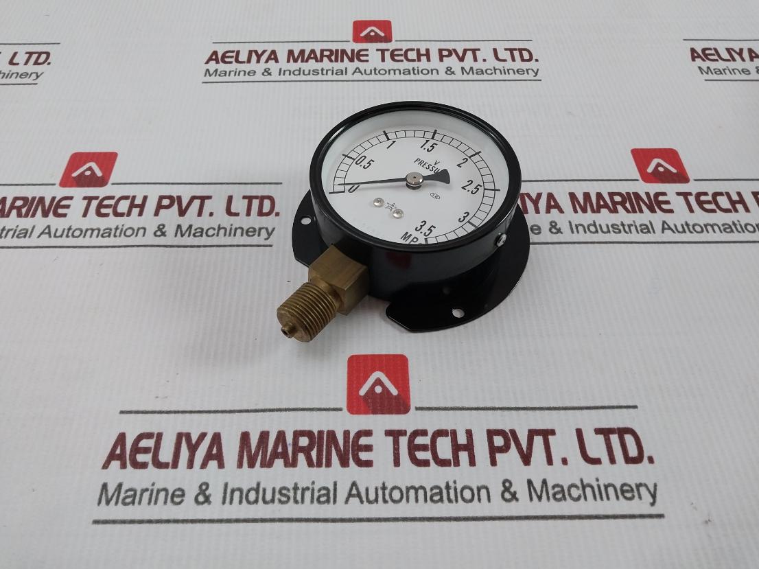 Migishita Seiki 0-3.5Mpa Pressure Gauge Bvt3/8X75X3,5Mpa