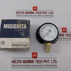 Migishita Seiki Bvt3/8X75X10Mpa Pressure Gauge 0–10Mpa