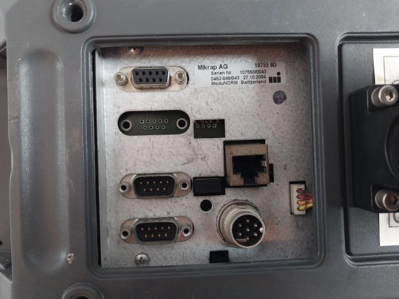 Mikrap Lcp-104 Control Touch Screen Panel 24Vdc/800Ma/20Va (Not Working)