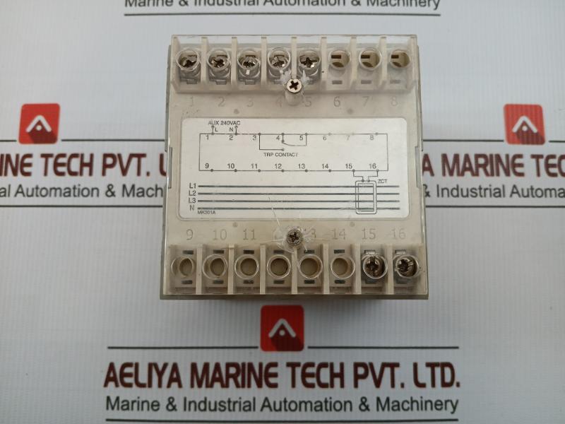Mikro Earth Leakage Relay 240V Ac Part No Mk 301A