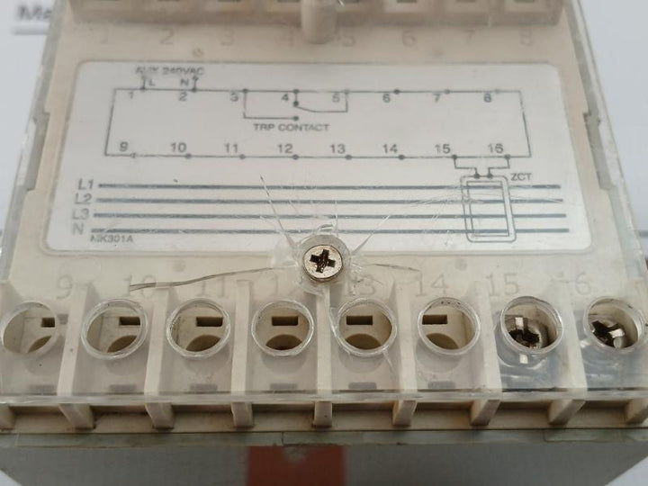Mikro Earth Leakage Relay 240V Ac Part No Mk 301A
