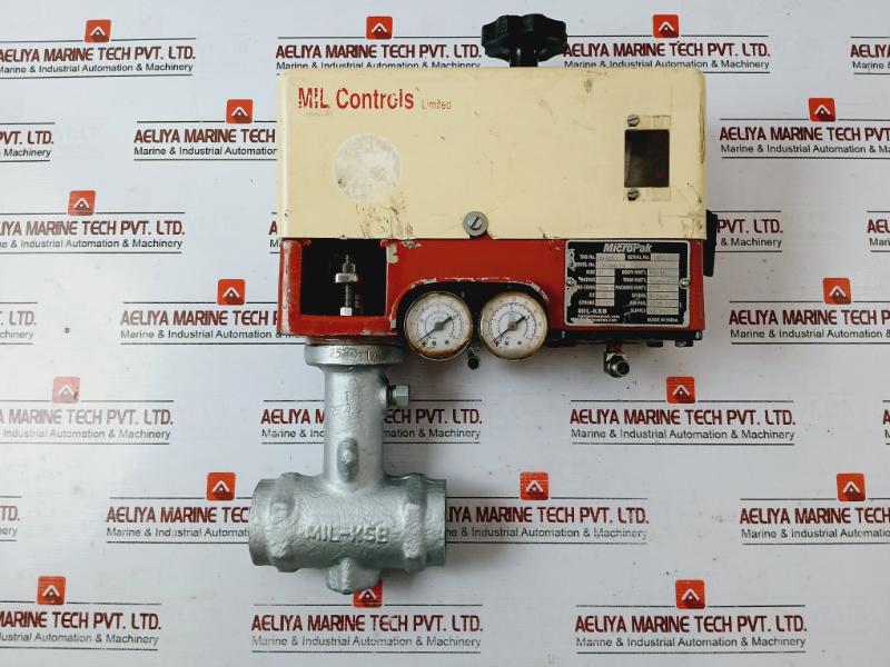 Mil Controls 17-29174 Actuator Valve 30 Psi 029000-001