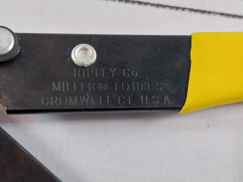 Miller Fo 103-s Fiber Optic Stripper