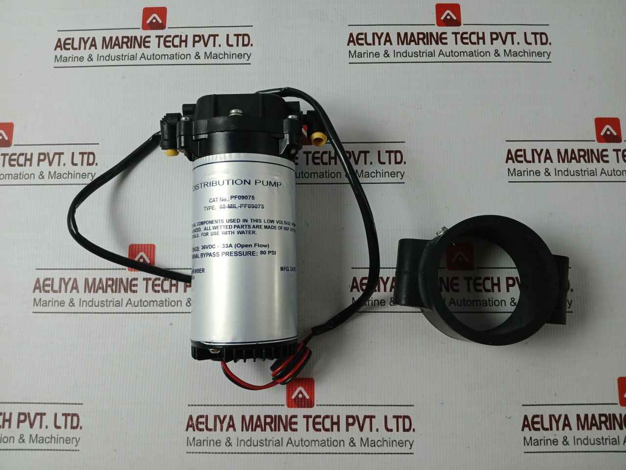 Millipore Pf09075 Distribution Pump 36Vdc-33A 80 Psi