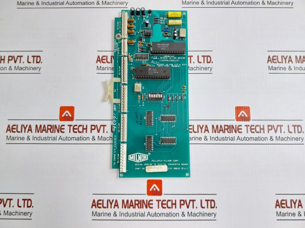 Milnor Serial Analog To Digital Converter Board 08Bsaddat