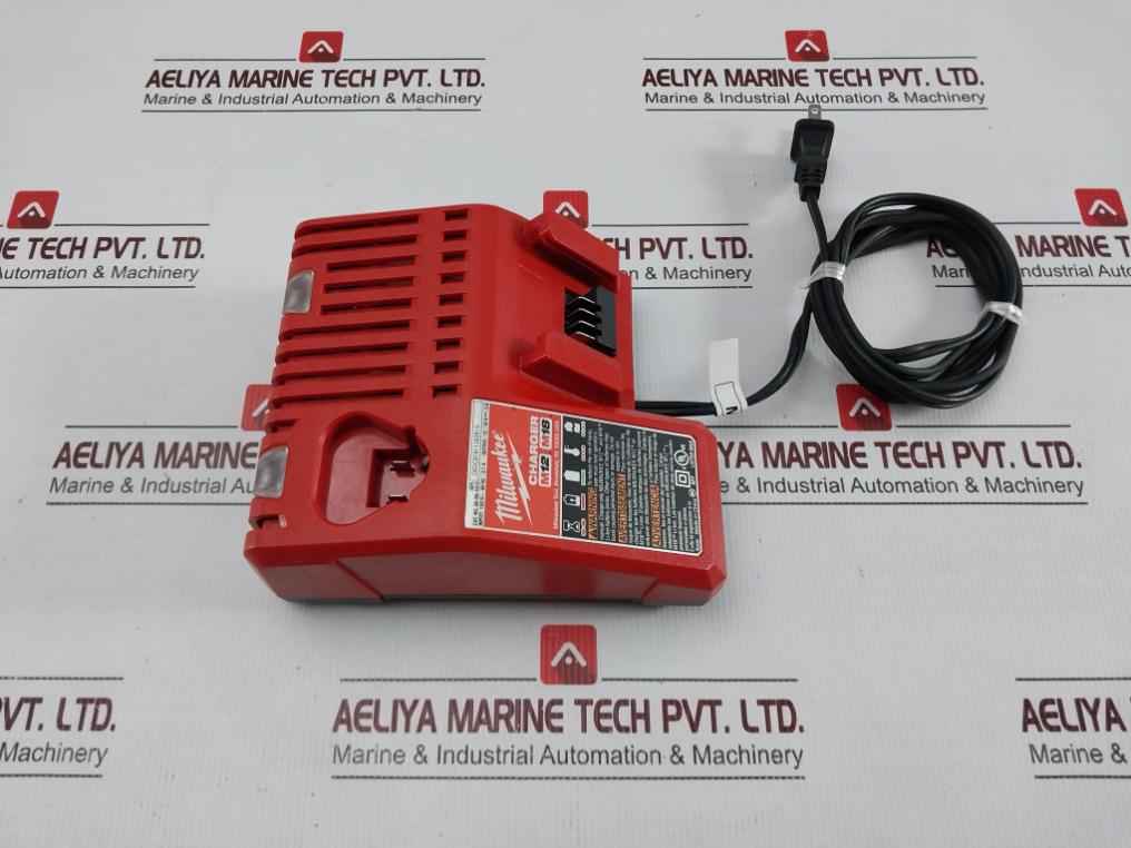 Milwaukee 48-59-1812 Battery Charger 120v 60hz 2,1a M12 M18