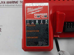 Milwaukee 48-59-1812 Battery Charger 120v 60hz 2,1a M12 M18