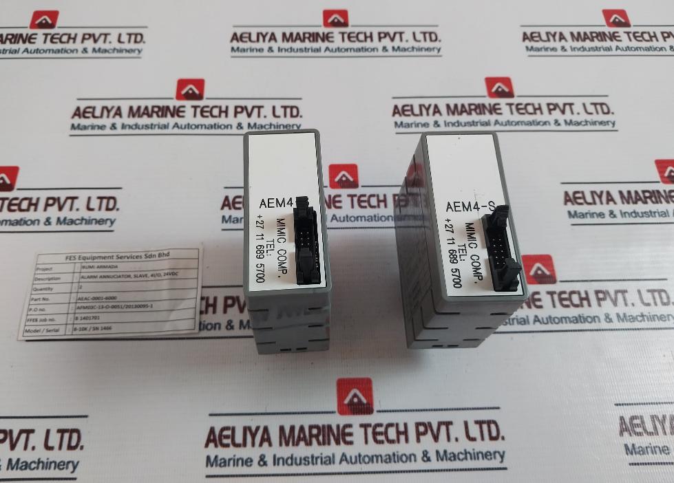 Mimic Comp. Aem4-s Alarm Annuciator Aeac-0001-6000