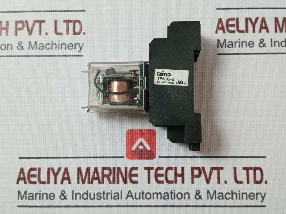 Mind Electric Hh52P General Purpose Relay With Base 48V Dc Tp58X1-e