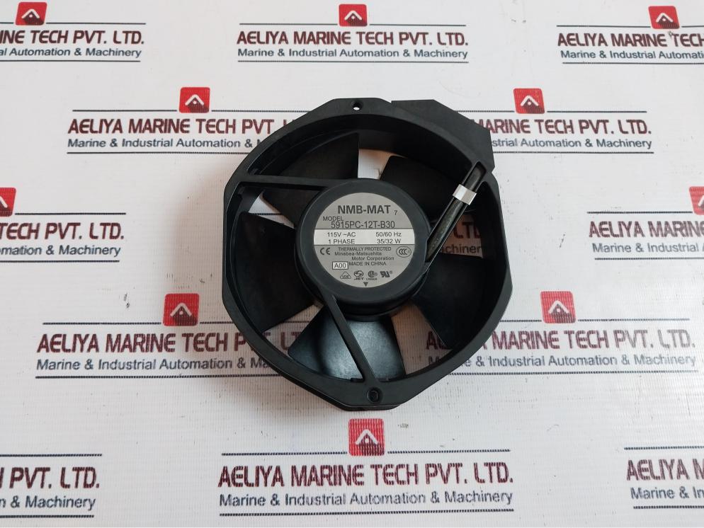 Minebea-matsushita 5915Pc-12T-b30, 1 Phase 35/32W Cooling Fan 115Vac 50/60 Hz