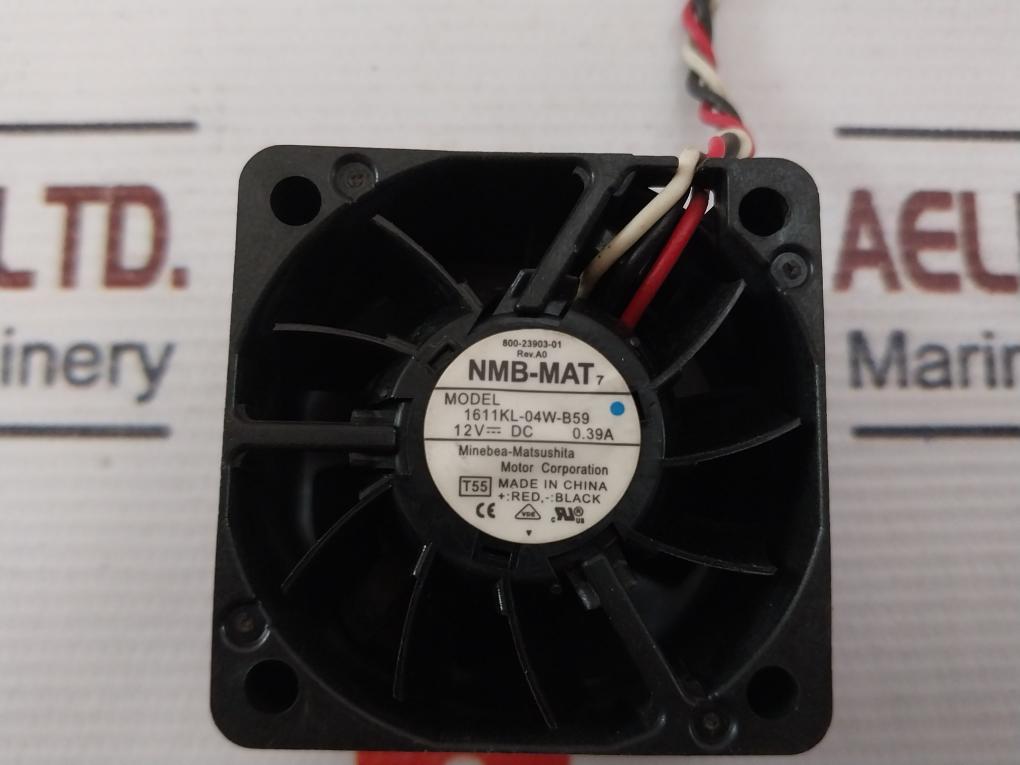 Minebea-matsushita Nmb-mat 7 1611Kl-04W-b59 Dc Cooling Fan