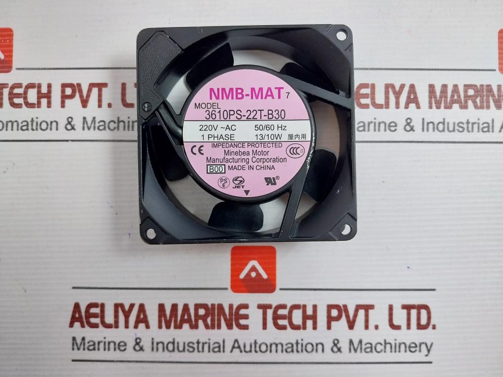 Minebea 3610Ps-22T-b30-b00 Axial Cooling Fan 1 Phase