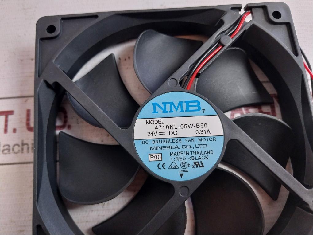 Minebea 4710Nl-05W-b50 Dc Cooling Fan For Ias 24V Dc 0.31A