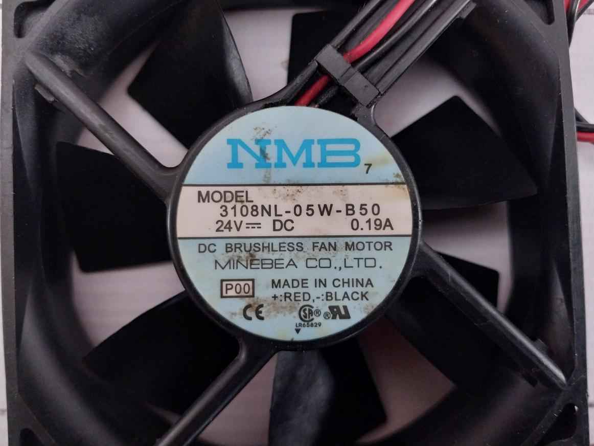 Minebea Dc Brushless Fan 24V 0.19A 3108Nl-05W-b50
