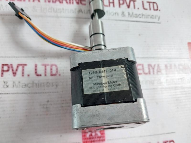 Minebea Motor 17PM-K449-01V Stepping Motor T8Y21-01